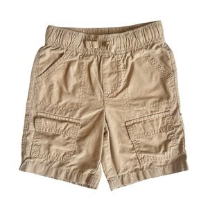 Jumping Beans Size 4 tan cargo elastic waist pull on shorts